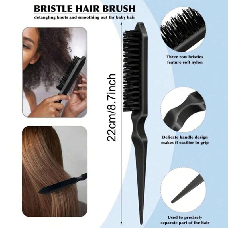 Sleek Edge Control Hair Brush