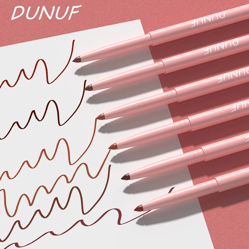 Long-Lasting Waterproof Lip Liner Pen Set