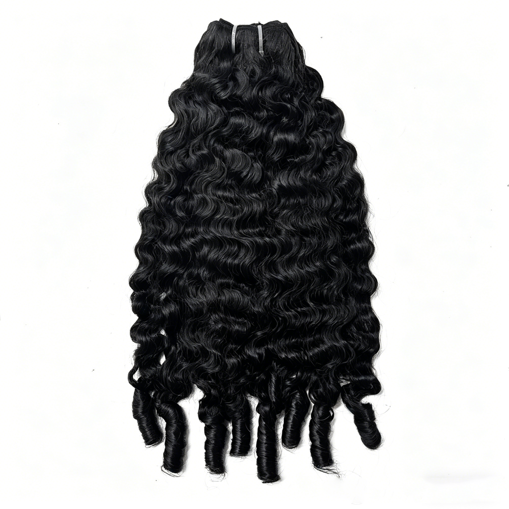 Hair Curtain Myanmar Curl Bundle