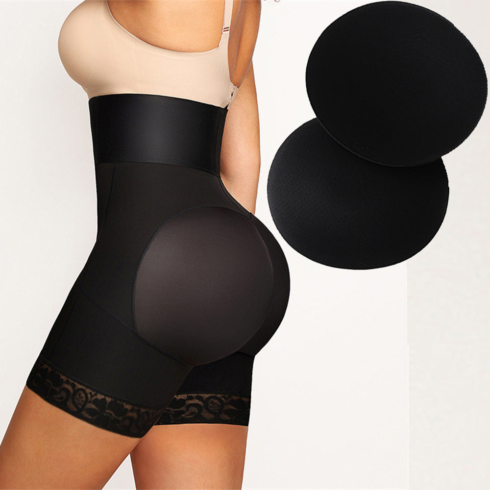 High-Waisted Butt-Lifting Shaping Panties for Women with Buttocks Padding, Body-Shaping and Tummy-Control Underwear
